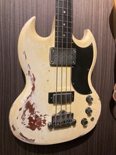  Gibson SG Standard Bass Alpine White RELIC COM Estojo Rígido comprar usado  Enviando para Brazil