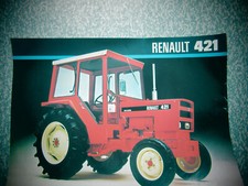 Prospectus tracteurs renault d'occasion  Hazebrouck