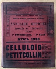 Annuaire officiel abonnes d'occasion  Paris XII