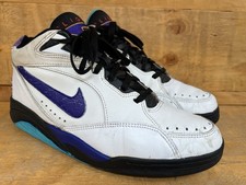 Tênis de basquete vintage 1993 Nike Air Flight tamanho 11.5 130150-112 raro em excelente estado usado branco comprar usado  Enviando para Brazil