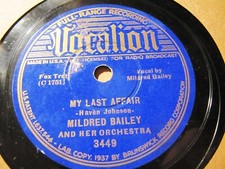 1937 mildred bailey for sale  San Francisco