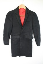 Vtg black wool for sale  LEEDS