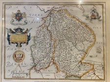 Vintage framed map for sale Vintage framed map for sale  CARNFORTH