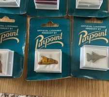 Pinpoint thunderbirds badges for sale  WISBECH