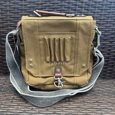 Bolsa tiracolo masculina de ombro Fossil Terrain City bolsa de lona comprar usado  Enviando para Brazil