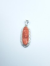 Ciondolo cameo corallo usato  Ercolano