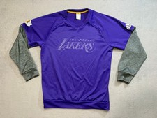Moletom Adidas Los Angeles Lakers roxo treinamento masculino tamanho M comprar usado  Enviando para Brazil
