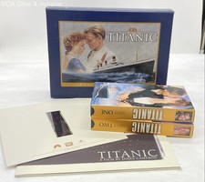1997 Titanic Collector's Edition VHS Box Set, usado comprar usado 1997 Titanic Collector's Edition VHS Box Set, usado comprar usado  Enviando para Brazil