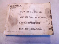 Rig honda fahrerhandbuch gebraucht kaufen  Wathlingen