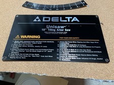 Delta unisaw tilting for sale  La Grange Park