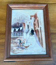 Framed watercolor original for sale  Alto