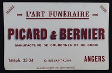 Blotter art funeraire d'occasion  Expédié en Belgium