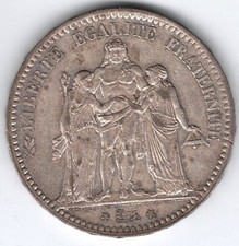 Francs argent hercule d'occasion  Étais-la-Sauvin