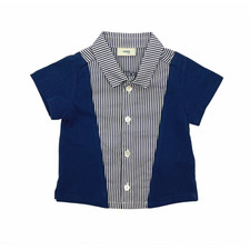 Chemise vintage bleu d'occasion  Bons-en-Chablais