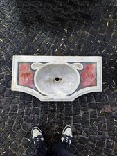 Antico lavabo marmo usato  Paolisi
