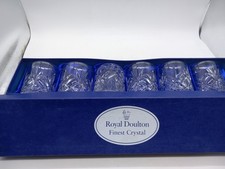 Royal doulton crystal for sale  RUGBY