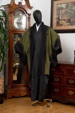 CONJUNTO DE QUIMONO/HAORI JAPONÊS QUERIDO BAUNILHA MASCULINO AUTÊNTICO SAMURAI JAPONÊS comprar usado  Enviando para Brazil