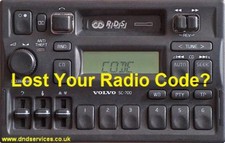 Volvo radio code for sale  PAIGNTON
