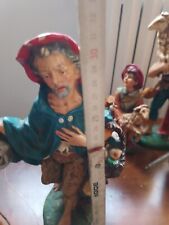 Statuine presepe cartapesta usato  Bologna