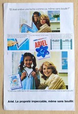 Publicité papier lessive d'occasion  Vif