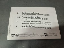 Audi gamma bedienungsanleitung gebraucht kaufen  Königsbrunn