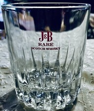 Usado, J&B RARO UÍSQUE ESCOCÊS Rocks corte vertical pesado 9 oz vidro transparente comprar usado  Enviando para Brazil