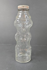 Usado, Banco de garrafas figurativo de vidro vintage Fox & Co U-bet com tampa dupla face Fox 8 3/4" comprar usado  Enviando para Brazil