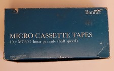 mc60 micro cassette for sale  PRESTON