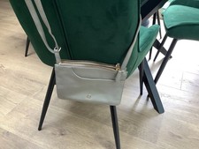 Radley grey leather for sale  SOUTHAMPTON