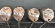 CALLAWAY GREAT BIG BERTHA RUGER DRIVER DE TITÂNIO, 3,5,7 CONJUNTO DE MADEIRA REG FLEX DESTRO comprar usado  Enviando para Brazil