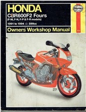 MANUAL DE OFICINA DO PROPRIETÁRIO HONDA CBR600F2 (F-M, F-N, F-P & F-R) 1991-94 comprar usado  Enviando para Brazil
