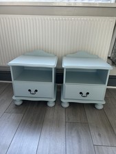 1 oak bedside x table solid for sale  NEWPORT