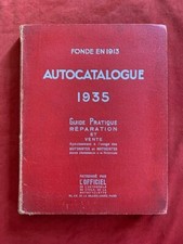 Rare autocatalogue guide d'occasion  Hyères