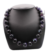 Collier edelstein lila gebraucht kaufen  Leipzig