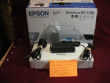 Usado, Impressora sem fio colorida móvel Epson WorkForce EC-C110 contagem de páginas APENAS 55pgs comprar usado  Enviando para Brazil