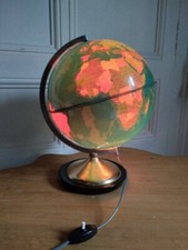 Ancienne mappemonde éclairage d'occasion  Tours-