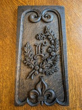 Antique oak pediment for sale  La Mesa