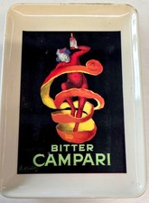 Campari posacenere pubblicitar usato  Magenta