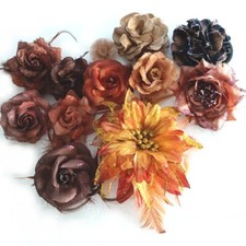 12x haarblume brosche gebraucht kaufen  Berlin