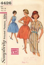 Simplicity 4426 button for sale  Lancaster