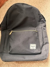Herschel backpack black for sale  WAKEFIELD