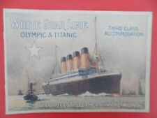 Rms titanic 1912 for sale  SHEFFIELD