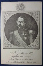 Gravure xixe empereur d'occasion  Saint-Ambroix
