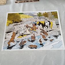 Lithographie libris yakari d'occasion  Coutances