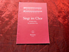 Singt chor leichte gebraucht kaufen Singt chor leichte gebraucht kaufen  Elztal