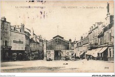 AFOP3-0255-23 - La Creuse Pintoresca - Guéret - El Mercado Y La Plaza comprar usado  Enviando para Brazil