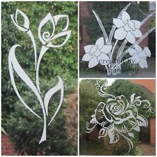 Frosted etched glass for sale  SWADLINCOTE