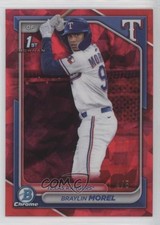 2024 Bowman Chrome Sapphire Edition Prospects Red 4/5 Braylin Morel #BCP-192 comprar usado  Enviando para Brazil