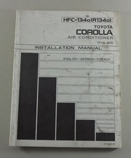 Guia de instalação ar condicionado Toyota Corolla Series Ce 100 L suporte 1993, usado comprar usado  Enviando para Brazil