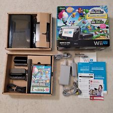 Usado, Consola Nintendo Wii U 32 GB Super Mario Bros U Paquete Negra CIB Completa Probada segunda mano  Embacar hacia Argentina